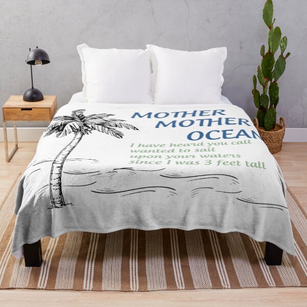 Vista previa del artículo con la obra «Madre, Madre Océano», diseñado y vendido por ParrotHeadSwag.