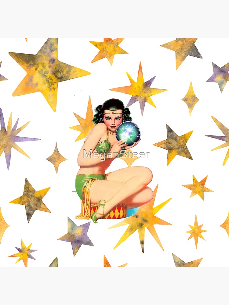 Thumbnail 3 of 3, Sticker, The Star Reader designed and sold by MeganSteer.