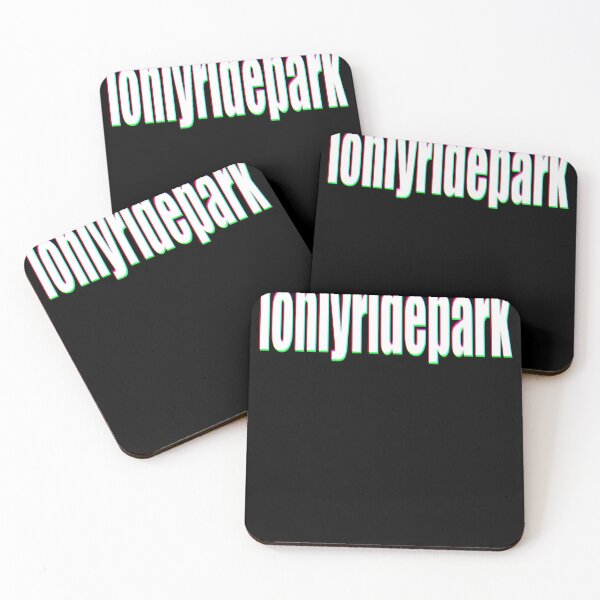 Item preview, I Only Ride Park Mountainbike Downhilll Bikepark Shirt designed and sold by markusabart.