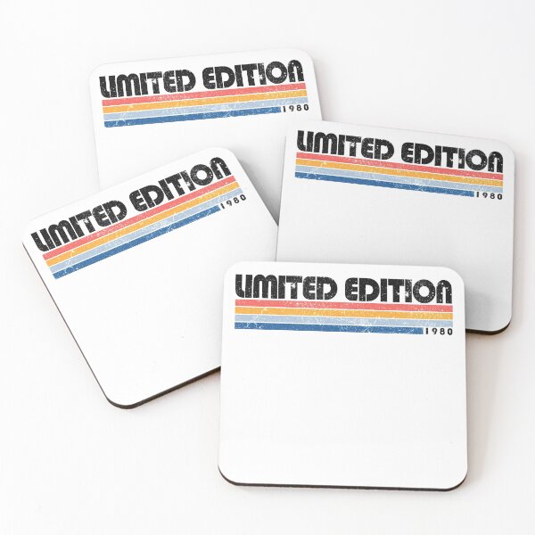 Item preview, Vintage Retro Limited Edition 1980 Birthday Gift designed and sold by markusabart.