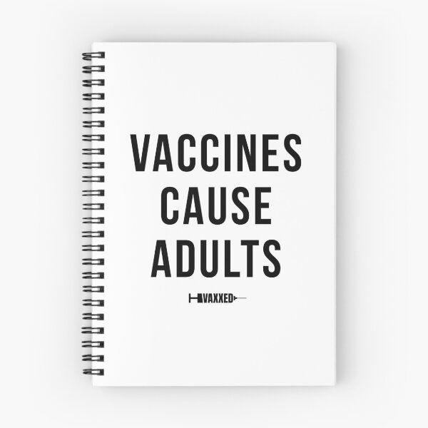 Item preview, Vaccines Cause Adults Black designed and sold by ShinsenMerch.