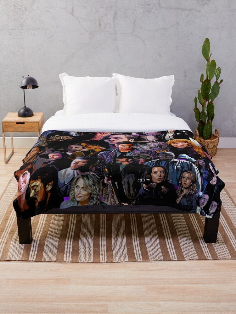 Collage Of Supernatural Throw Blanket By Dhernandez2156 Redbubble