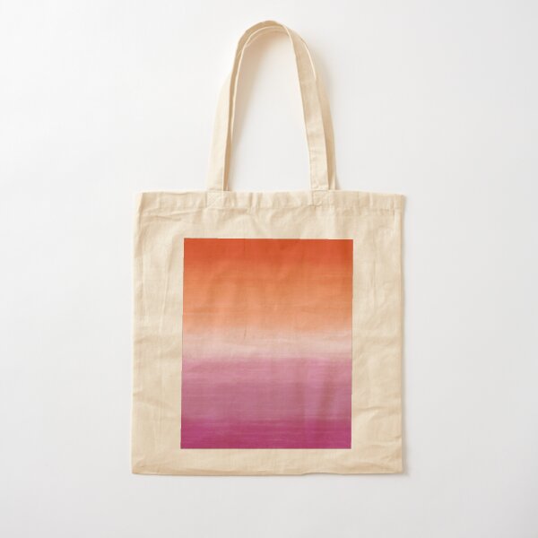 Artikel-Vorschau von gemischte Sonnenuntergang Lesben Flagge (Orange und Magenta), designt und verkauft von coolstories.