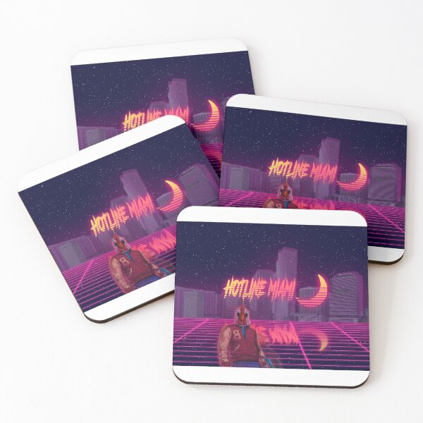 Item preview, Hotline Miami Night time vaporwave CITY designed and sold by Ratch2929.