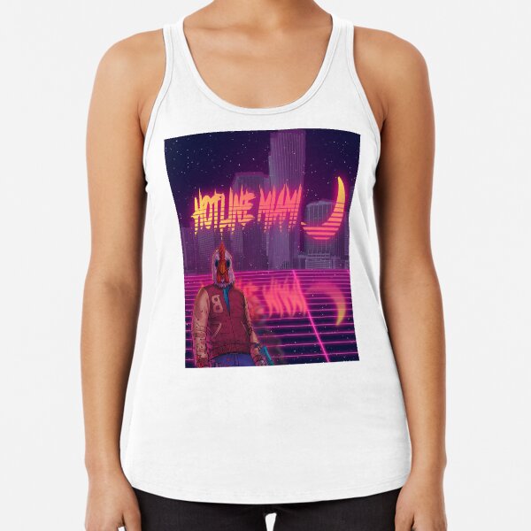 RageOn Lets Rage Hotline Miami Premium All Over Print Tank Top RageOn Lets Rage Hotline Miami Premium All Over Print Tank Top