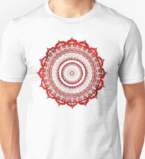 omulyana red mandala Unisex T-Shirt