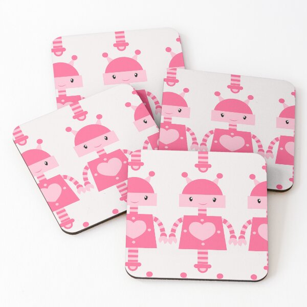 Item preview, Robot Skater - Pink Girl Robot designed and sold by PupnkittyMania ⭐⭐⭐⭐⭐.