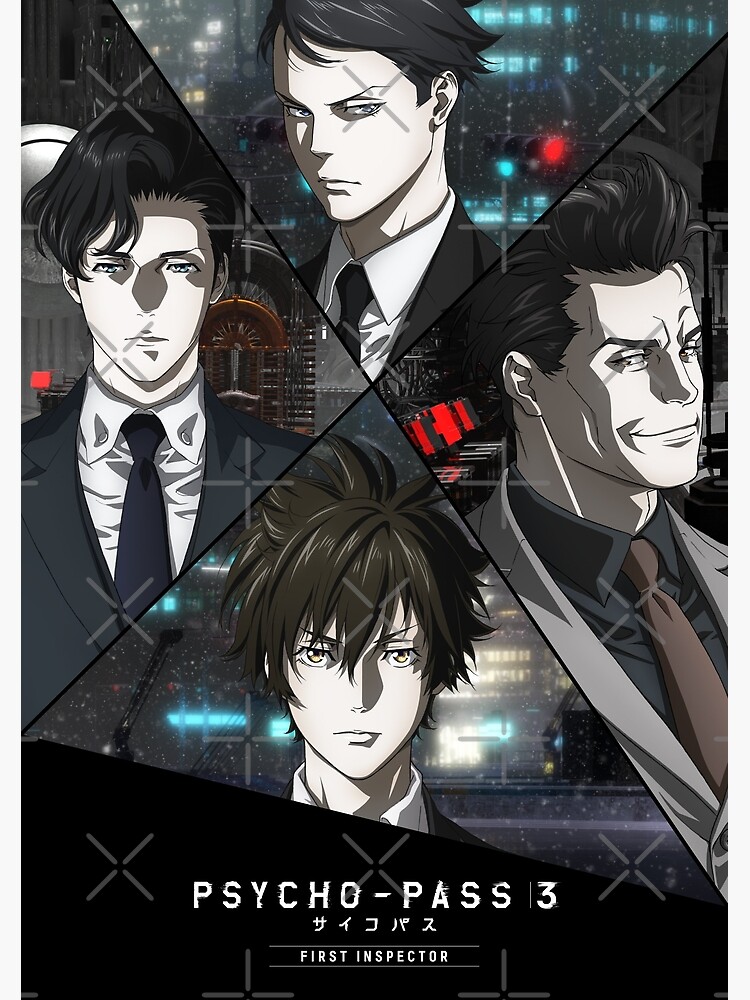 Psycho Pass 3 First Inspector Greeting Card By Jose 123 Redbubble