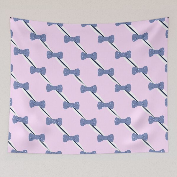 Item preview, Pink and Chambray Bowties  designed and sold by murphydesigns.