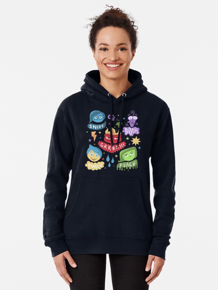 Disover Disney Inside Out Colourful Mind Pullover Hoodie