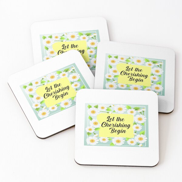 Item preview, Let the Cherishing Begin  - in daisy frame designed and sold by seize39.