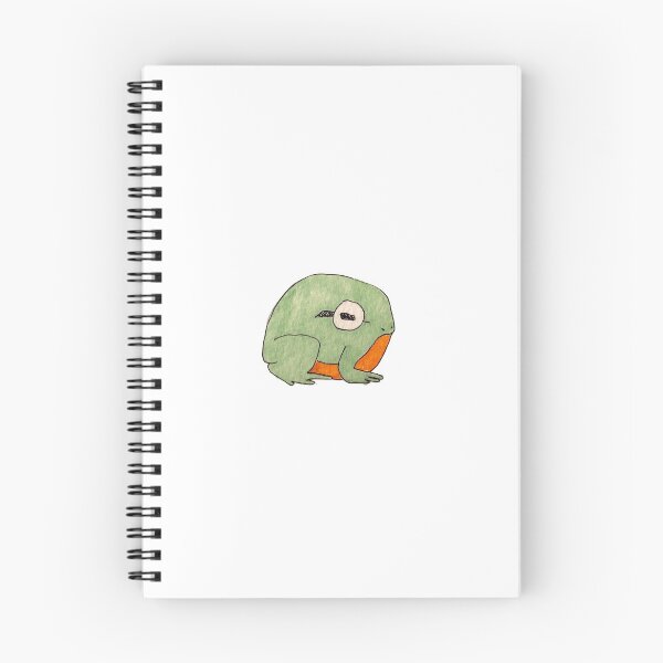 Item preview, Round Frog designed and sold by MissFiatLux.