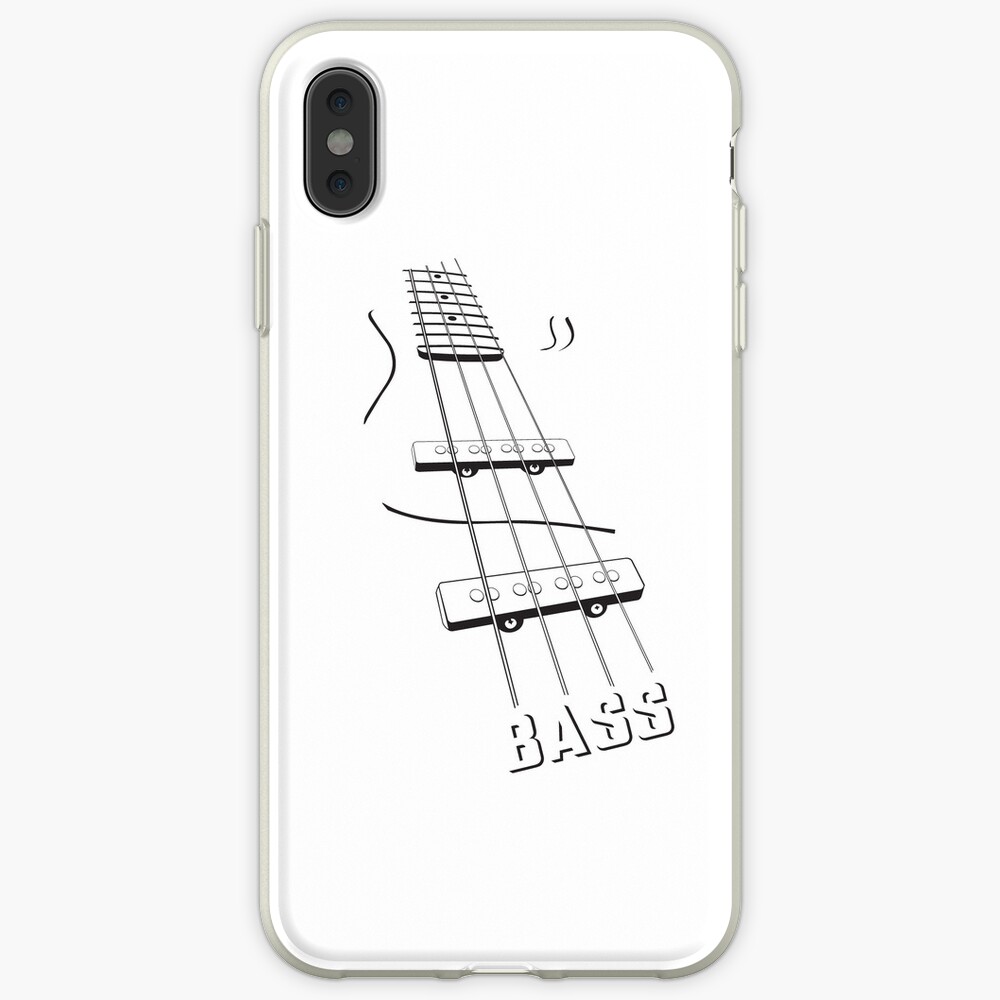 "Bass" iPhone Case & Cover by larissaredeker | Redbubble