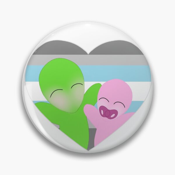 Item preview, Greenbean and Cherry pride stickers designed and sold by area51-mom.