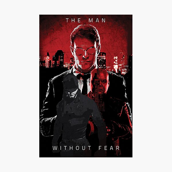 THE MAN WITHOUT FEAR  Photographic Print