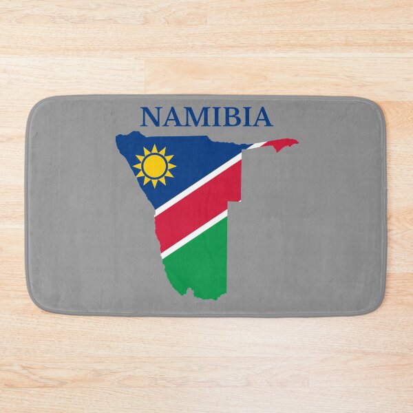 Item preview, Namibia Flag Map designed and sold by marosharaf.