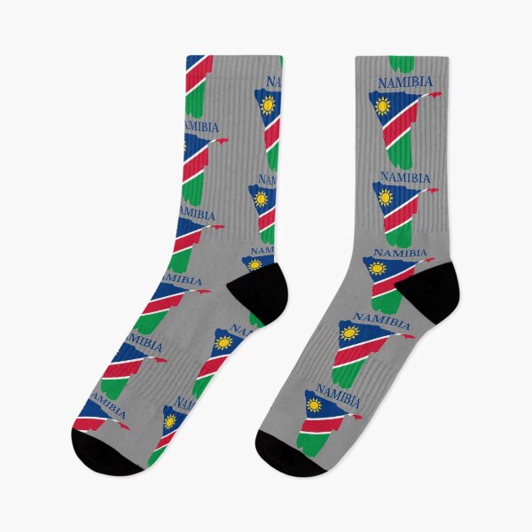 Item preview, Namibia Flag Map designed and sold by marosharaf.