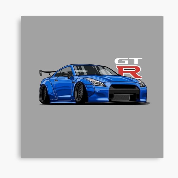 R36 Nissan Gtr Canvas Prints for Sale