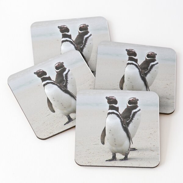 Item preview, Magellanic Penguins Strolling on the Beach  designed and sold by Carole-Anne.
