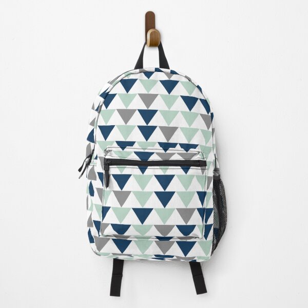 Item preview, Arrows in Navy Blue, Celadon, Classic Gray, and White - Geometric Pattern designed and sold by kierkegaard.