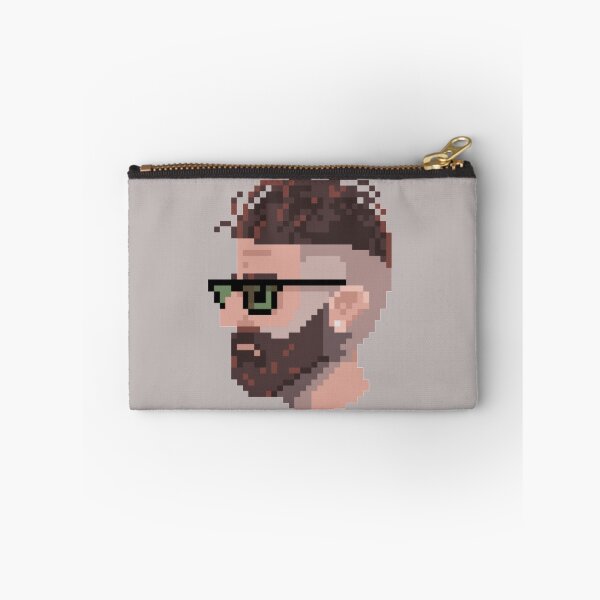 Item preview, Pixel Cool Undercut Beard Guy designed and sold by HopeDetour.