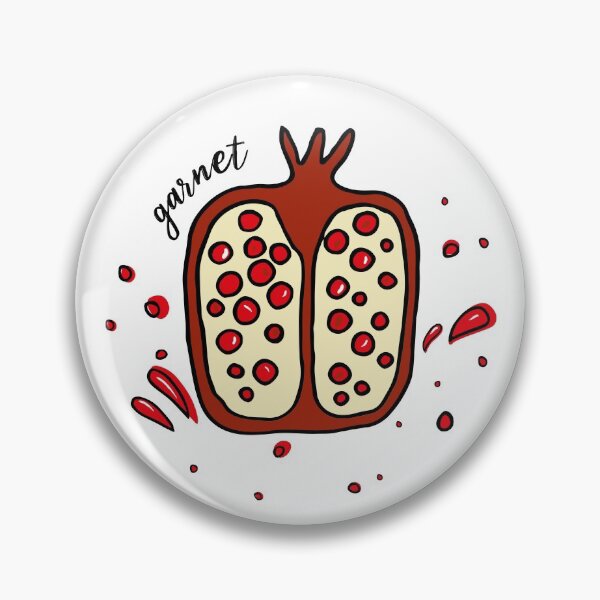 Item preview, garnet doodle designed and sold by Yanina Kovalskaya.