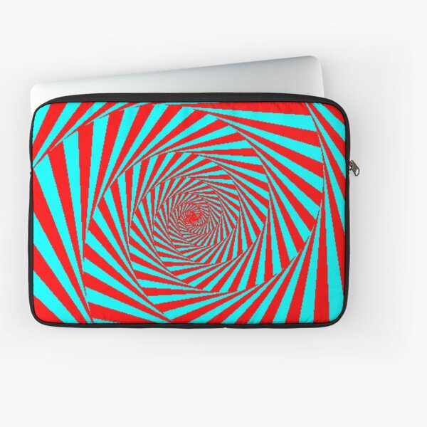 Visual Illusion, Psychedelic Art Laptop Sleeve