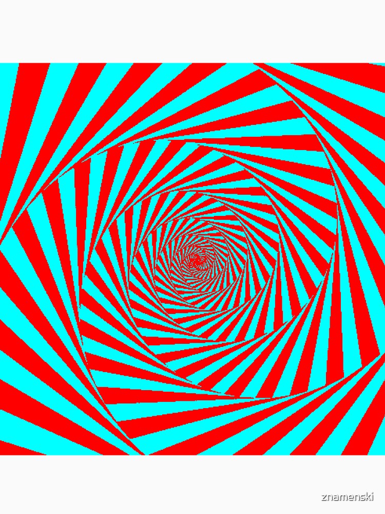 Visual Illusion, Psychedelic Art by znamenski