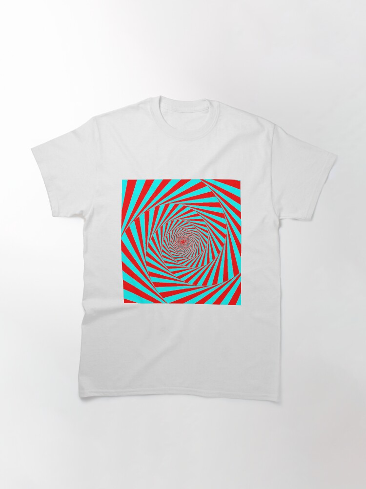 Alternate view of Visual Illusion, Psychedelic Art Classic T-Shirt
