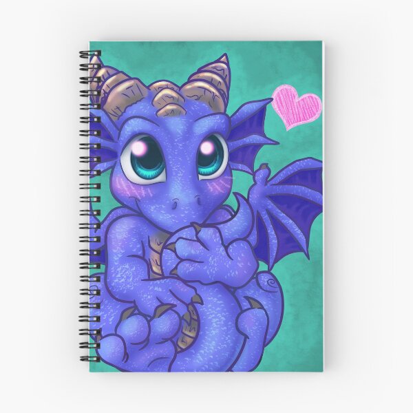 Item preview, Cute Baby Blue Dragon designed and sold by HollyRoseBriar.