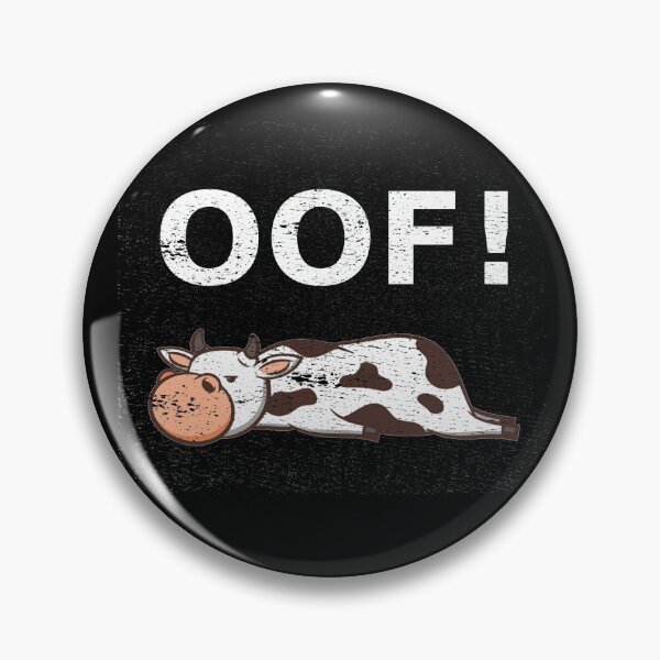 Item preview, Distressed Oof T Shirt with cow designed and sold by kammoe.