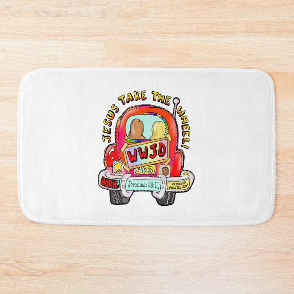 Item preview, "Jesus Take the Wheel" - Jeremiah 29:11 designed and sold by CreativeBible.