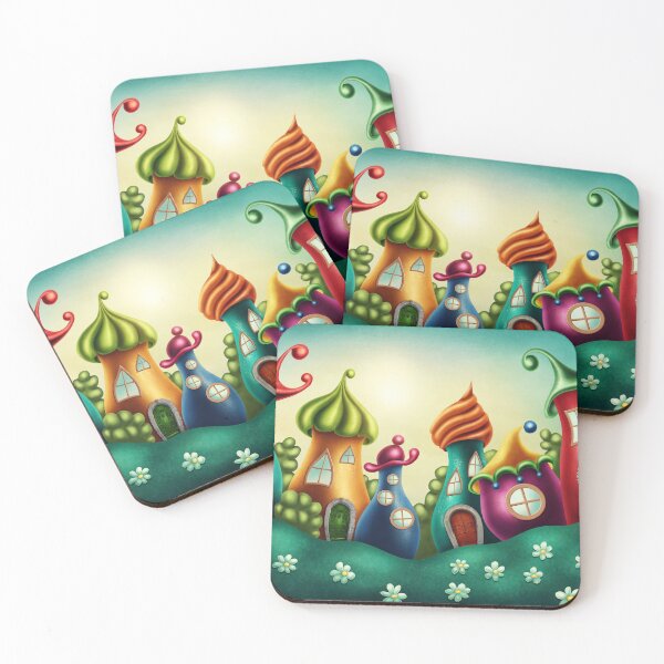 Item preview, Fantasy village designed and sold by Elena Schweitzer.