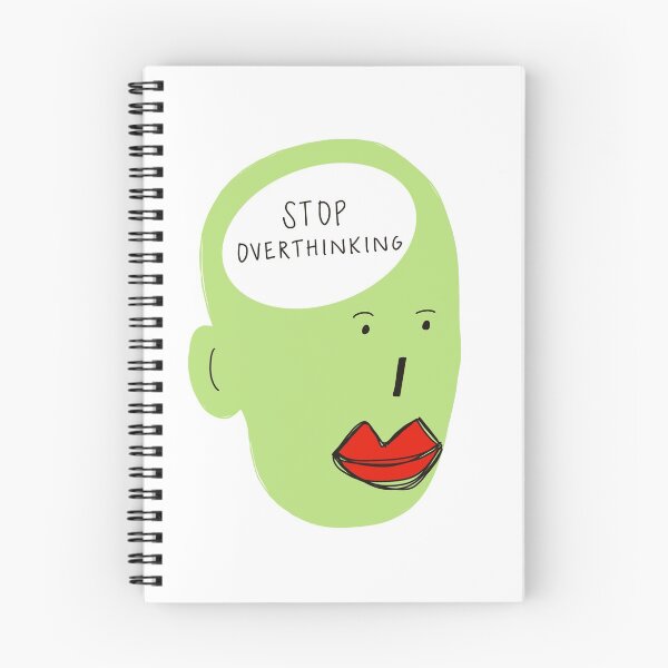 Item preview, stop overthinking  designed and sold by Camryn Wilkins.