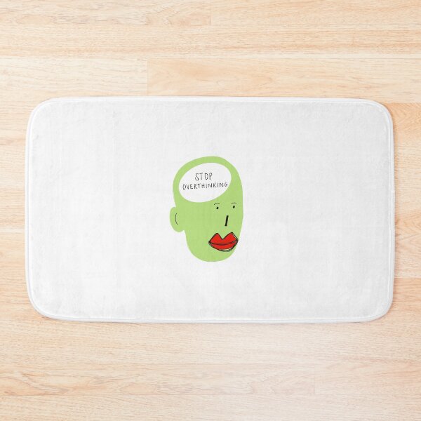 Item preview, stop overthinking  designed and sold by Camryn Wilkins.