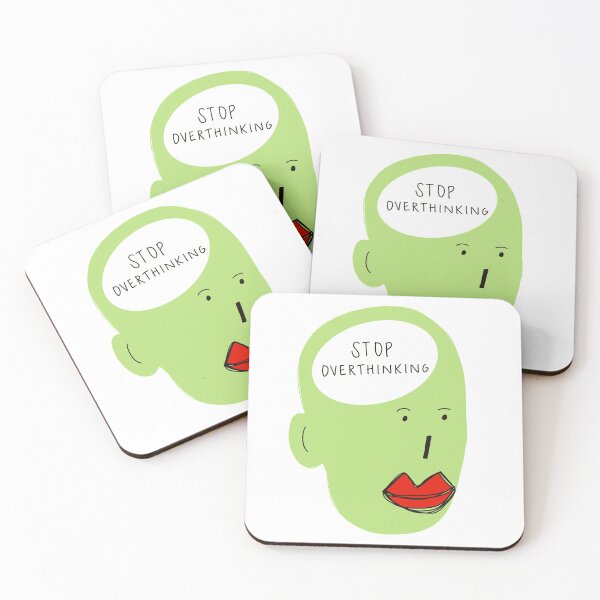Item preview, stop overthinking  designed and sold by Camryn Wilkins.