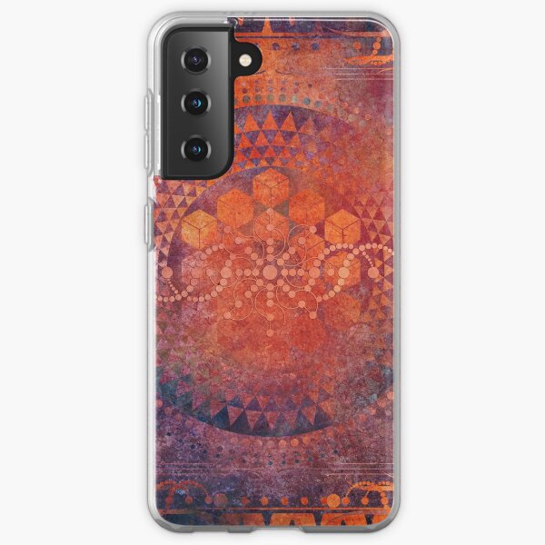 Desert Crop Circle Samsung Galaxy Soft Case