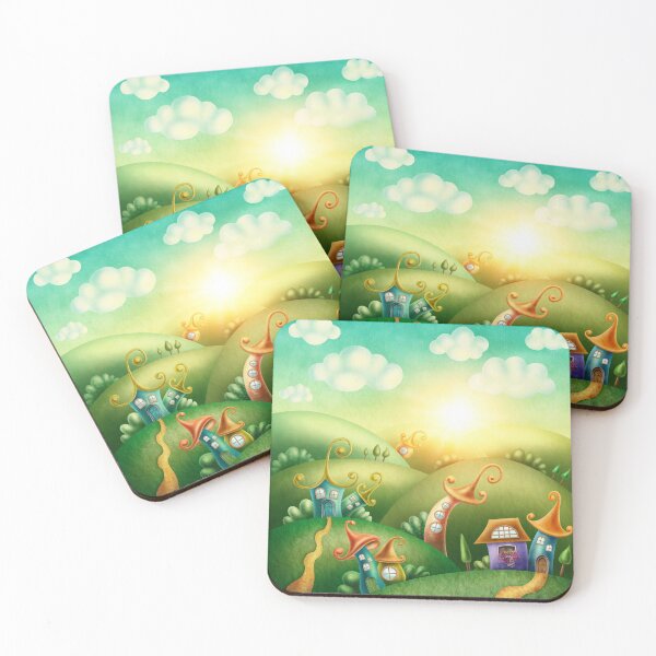 Item preview, Fantasy village designed and sold by Elena Schweitzer.