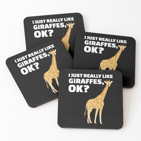 Item preview, I just really like giraffes, OK? designed and sold by EstelleStar.