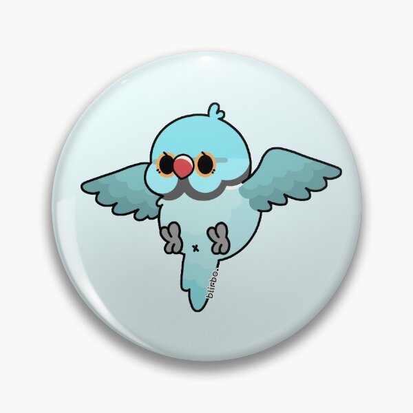 Item preview, Flying Indian Ringneck - Blue designed and sold by blirbos.