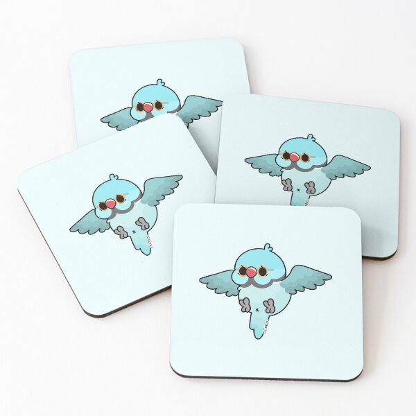 Item preview, Flying Indian Ringneck - Blue designed and sold by blirbos.