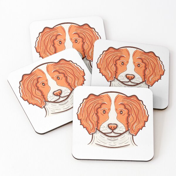 Item preview, Cute Brittany Spaniel designed and sold by Dzulhan.