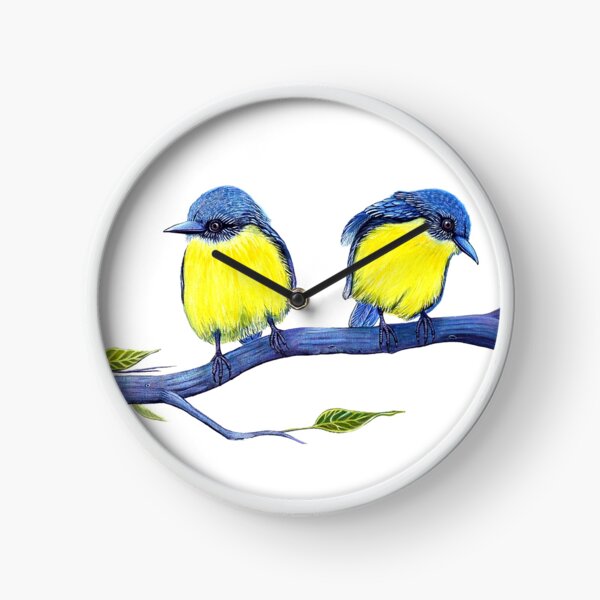 Little Yellow Robins Clock