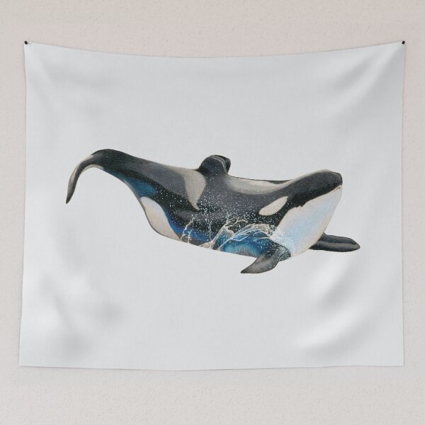 Item preview, Keto the Killer Whale designed and sold by ArtyOrca.