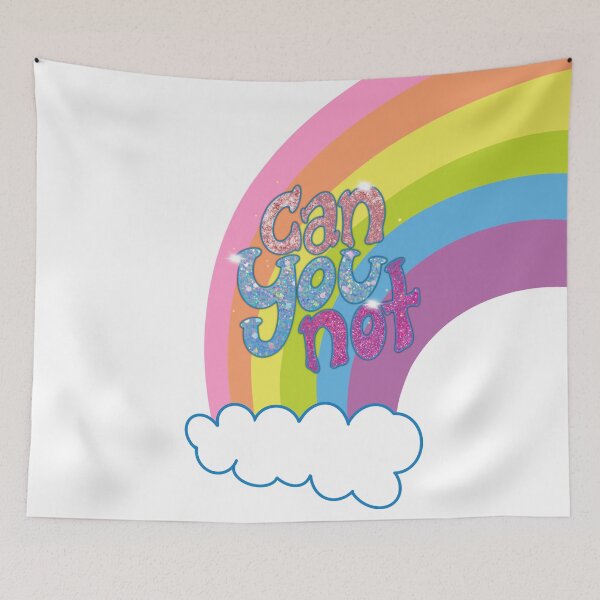 Item preview, Can You Not Rainbow Sarcasm designed and sold by Shiny Plastic Rainbow.