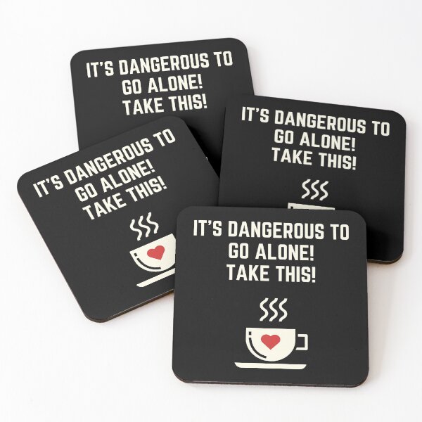 Item preview, It's Dangerous To Go Alone, Take This Coffee designed and sold by Legit Hooligan.