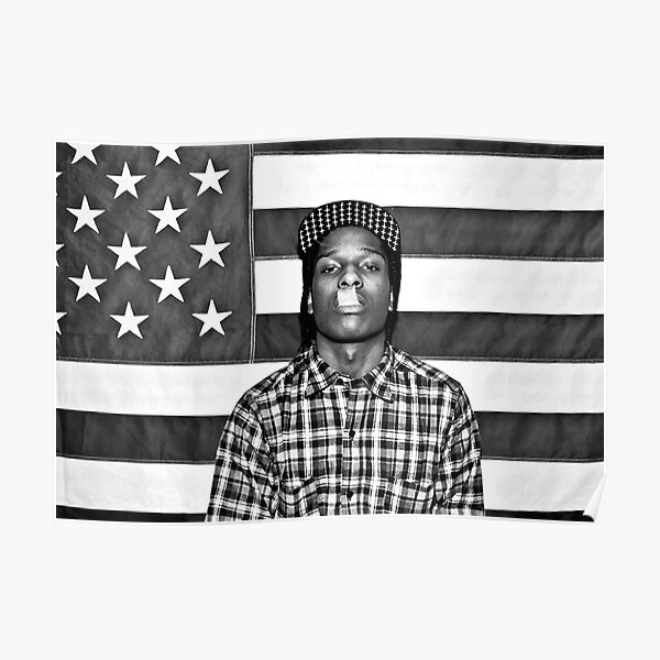 Flag rocky Poster