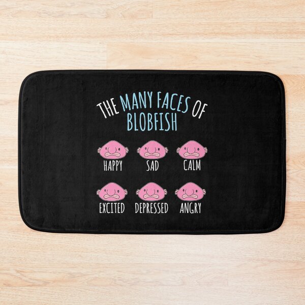 Item preview, The Many Faces Of Blobfish designed and sold by modernmerch.
