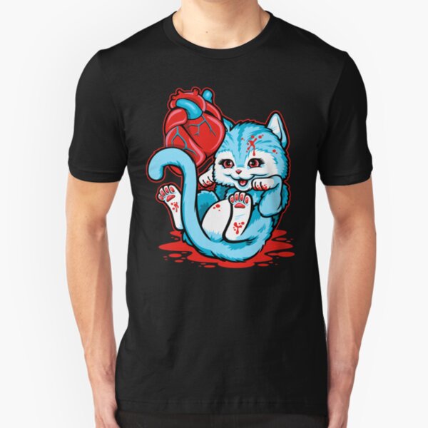Cat Got Your Heart? Slim Fit T-Shirt