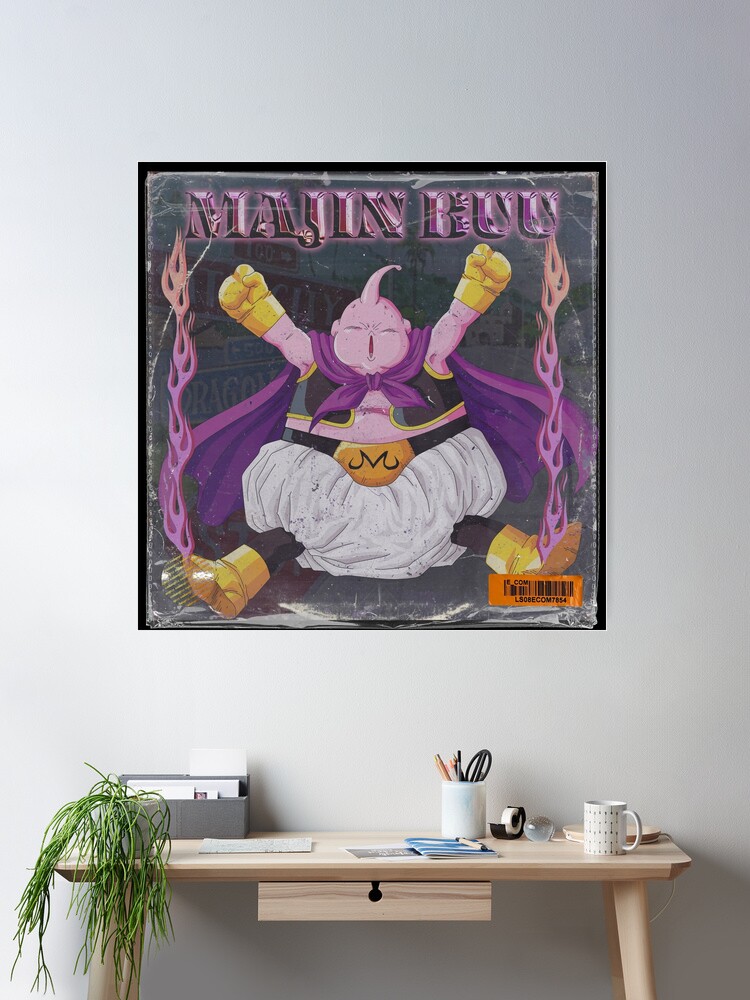 Majin Boo, Majin Buu Poster for Sale by dazuma-art